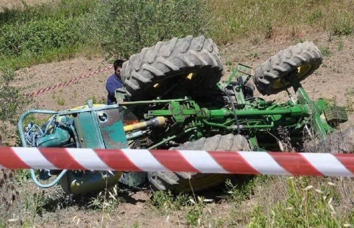 Accident du travail à Minturno, il meurt à 21 ans écrasé par le tracteur devant son père