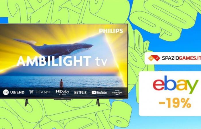 Philips Ambilight 55″ Smart TV 4K au PRIX LE PLUS BAS jamais vu ! -19%