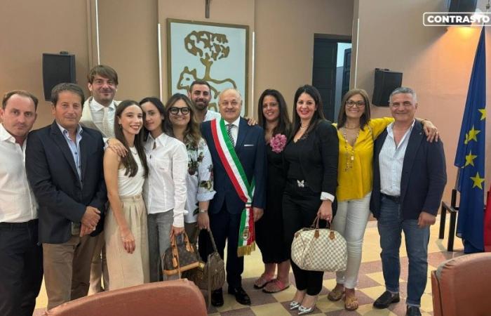 Le nouveau conseil du maire Gennaro Caserta