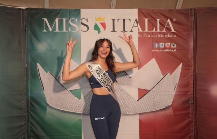 Matilde Gonfiantini de Prato remporte la sélection Miss Toscana à Calenzano
