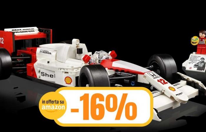 Les icônes LEGO McLaren MP4/4 et Ayrton Senna proposées au prix le plus bas jamais vu