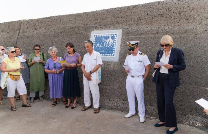 Hier à Pantelleria la cérémonie à la mémoire d’Alma Dal Col