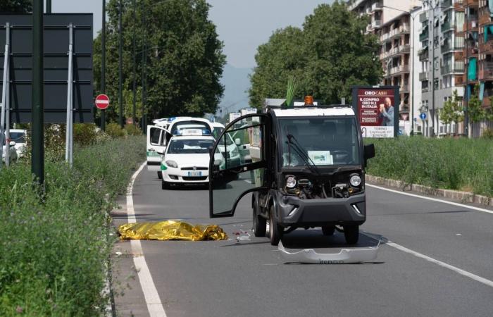 Turin, le camion poubelle submerge et tue sur le coup une femme