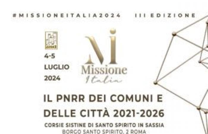 Mission Italie, réunie à Rome les 4 et 5 juillet. Lire le programme – www.anci.it