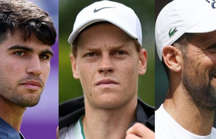 Wimbledon, l’avertissement d’Alcaraz à Sinner et Djokovic après le tirage au sort