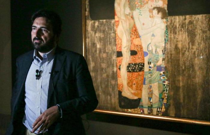 L’émotion Klimt « Les Trois Âges » illumine Pérouse