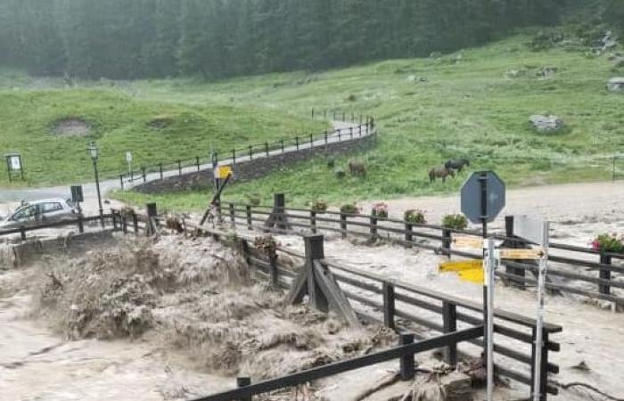 glissements de terrain et inondations dans la Vallée d’Aoste