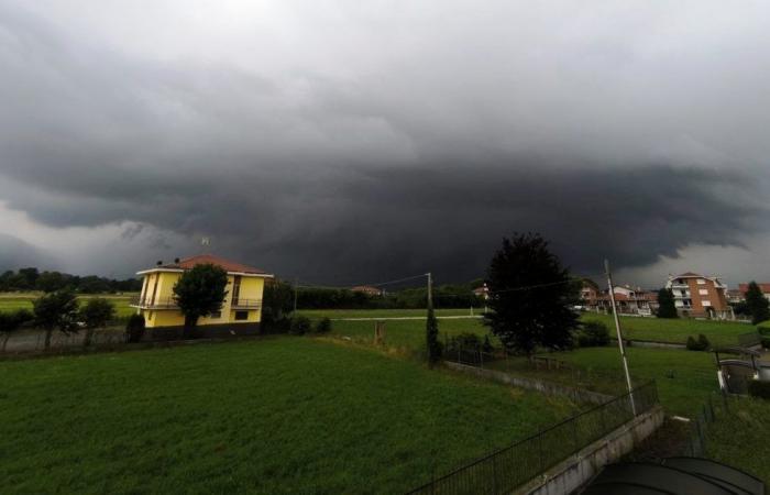 Mauvais temps, les premières fortes tempêtes explosent dans le Piémont et VdA