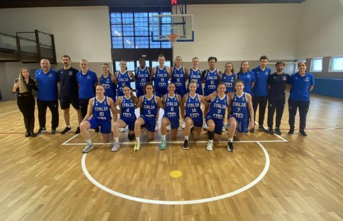 Folgaria, Italie-Slovénie 73-54 (Eleonora Villa 19) – Fédération italienne de basket-ball – Folgaria, Italie-Slovénie 73-54 (Eleonora Villa 19)