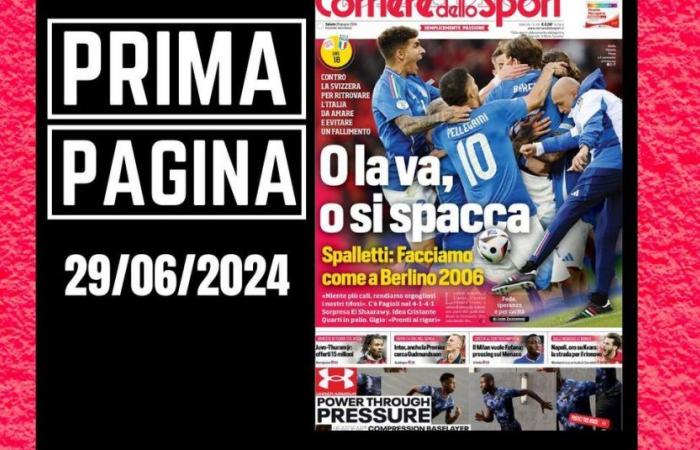 Une du Corriere dello Sport : “Milan veut Fofana”