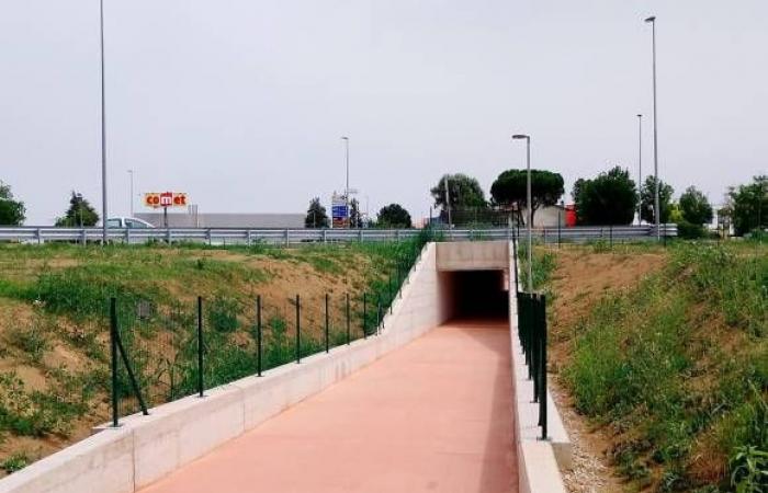 Imola, voici le passage souterrain pour vélos/piétons Pontesanto VIDEO