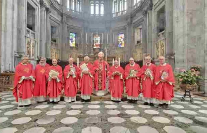 Côme, 67 prêtres commémorent le 50ème anniversaire de leur ordination | Gazzetta des Vallées