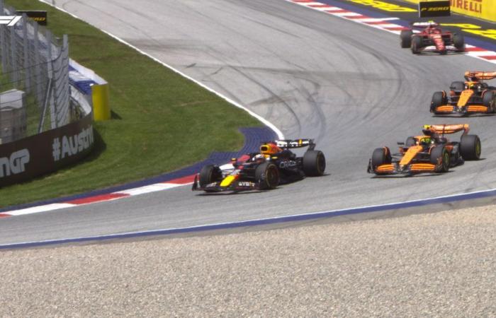 Verstappen gagne après un bon duel avec Norris, Sainz cinquième