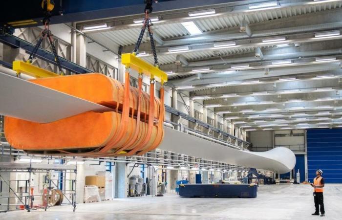 Vestas-Yilport, destiné à stocker et transporter les plus grandes éoliennes du monde