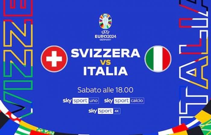 Italie Suisse à la télévision et en streaming : où regarder les huitièmes de finale du Championnat d’Europe 2024