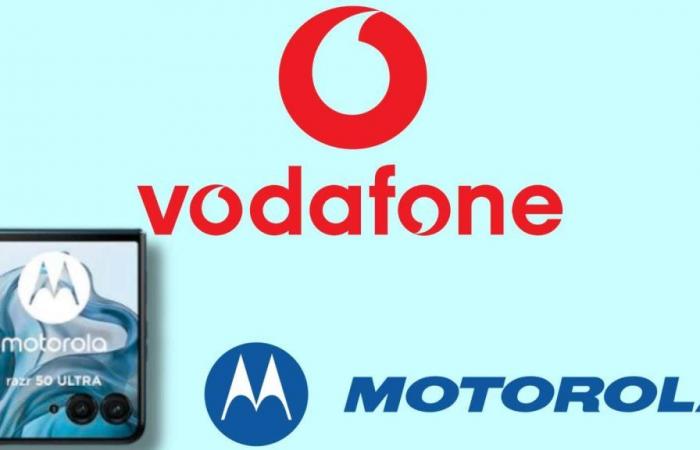 Avec Vodafone, vous pouvez obtenir le nouveau Motorola Razr 50 Ultra en plusieurs fois