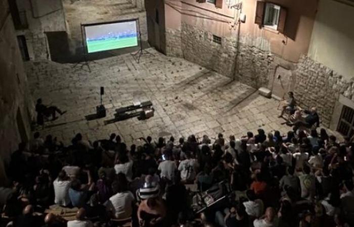 Andria : Match Italie – Suisse sur écran géant, service de surveillance alerté à Largo Bonghi
