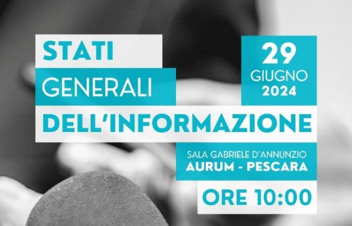Aujourd’hui à Pescara les États Généraux de l’Information