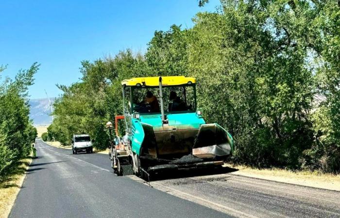 Début des travaux de reconstruction de la route provinciale San Marco in Lamis-Foggia