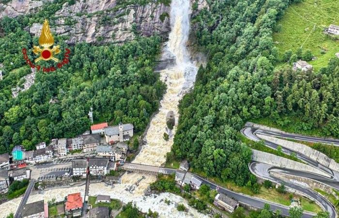 Violentes intempéries dans le nord du Piémont: les pompiers sont intervenus en raison d’inondations et de glissements de terrain