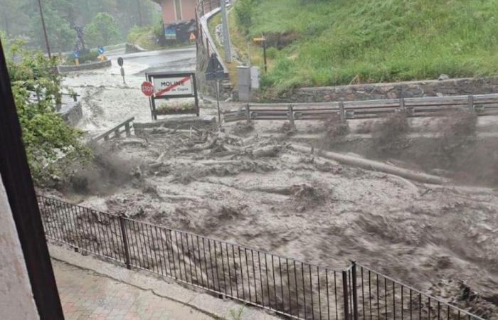Inondations dans la Vallée d’Aoste et dans le Piémont. Évacuation de Cogne et Verbano-Cusio-Ossola