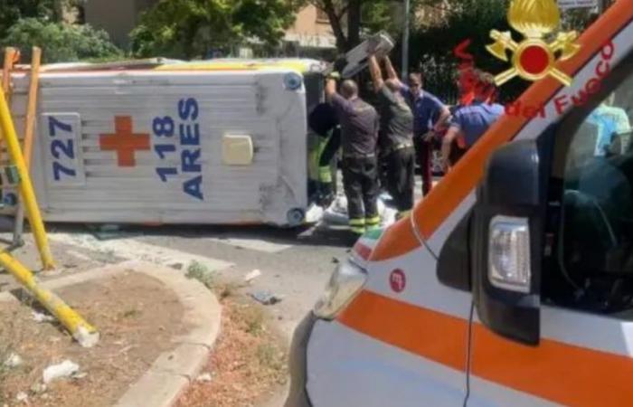 Rome, accident et ambulance renversée. L’Ugl hausse le ton : “La sécurité des opérateurs est une priorité”