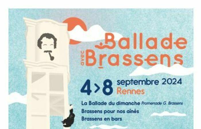 Ballade avec Brassens Promenade Georges Brassens 35000 Rennes Rennes jeudi 3 octobre 2024