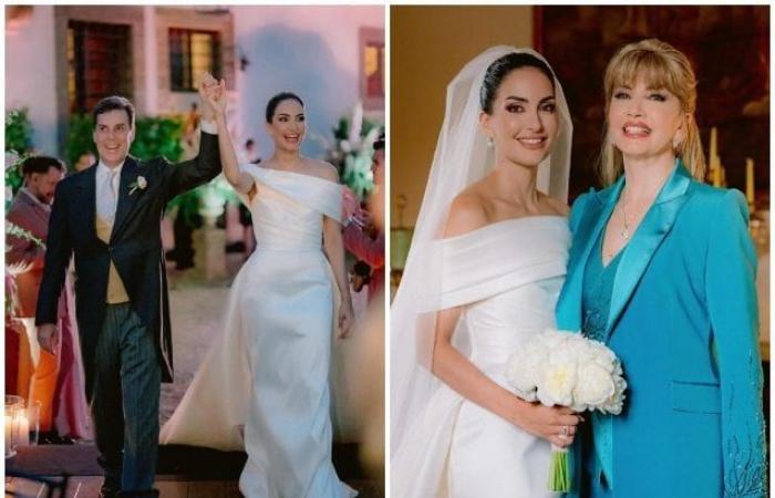Angelica Donati, la fille de Milly Carlucci, s’est mariée avec Paolo Borghese : photos du mariage