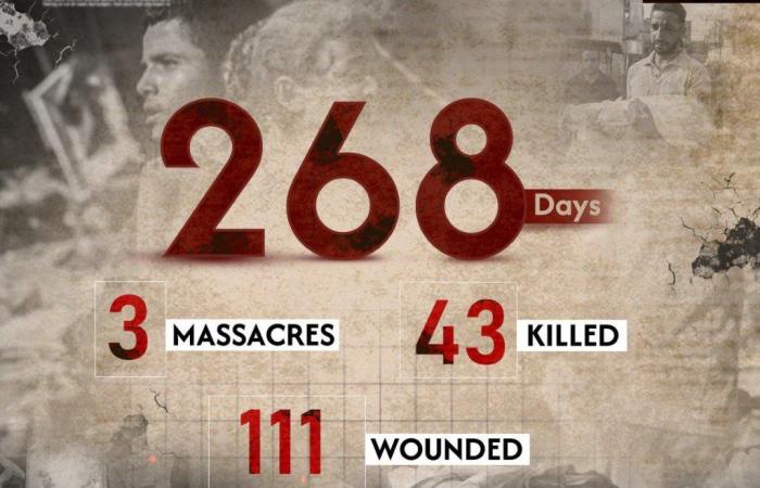 Génocide israélo-américain à Gaza : 268ème jour. Bilan actuel : 37 877 morts et 86 969 blessés