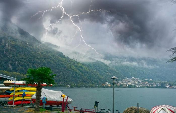 Intempéries Vénétie, alerte jaune aux averses intenses et orages : l’Adige sous surveillance
