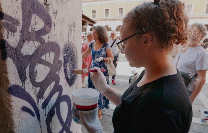 Écrivains à Venise, Tognon : «C’est du vandalisme graphique»