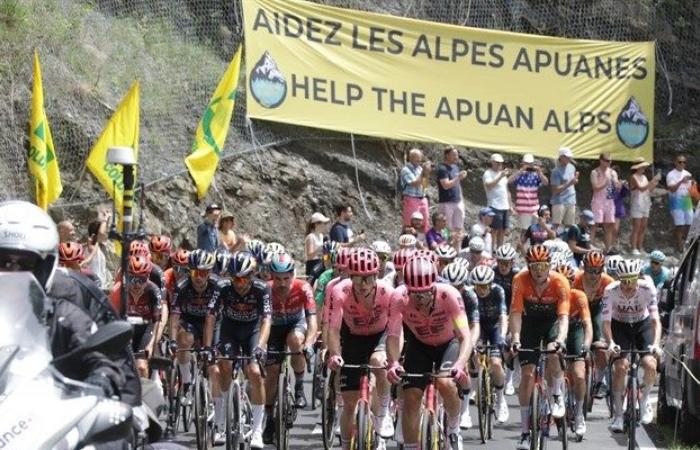 Au Tour De France le cri de douleur des montagnes qui disparaissent