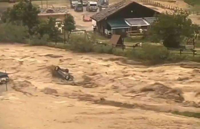 Inondations catastrophiques entre le Piémont et la Vallée d’Aoste. Décès dans le canton du Tessin [FOTO / VIDEO]