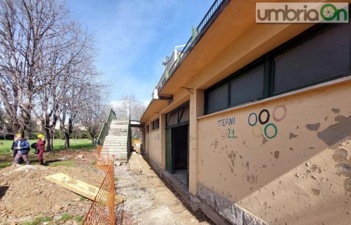 Terni, camp scolaire : fin des travaux reportée, avril 2025