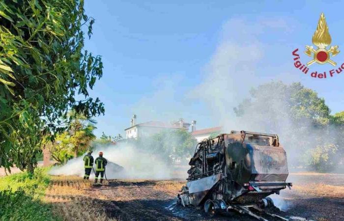Dueville, incendie de machines agricoles : aucun blessé