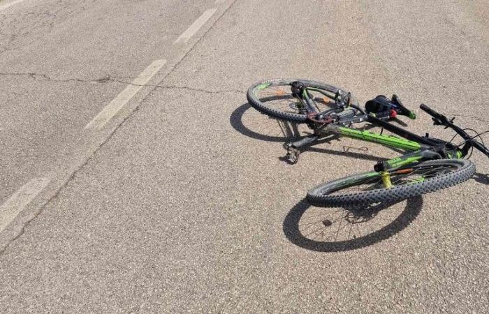Accident sur la route Mariotto-Terlizzi, collision voiture-vélo : cycliste hospitalisé