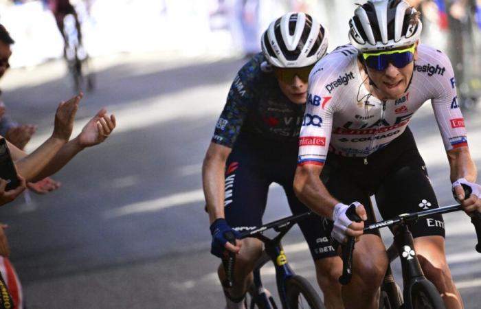le duel du Tour de France est écrit, Evenepoel et Roglic souffrent dans la première montée