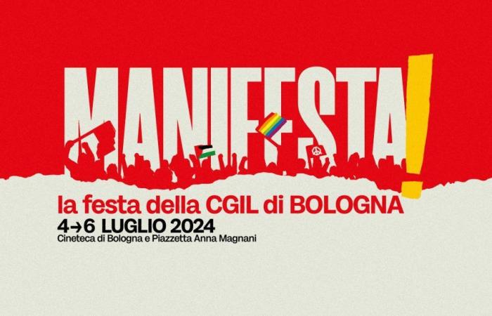 Démontrer! Le Festival CGIL de Bologne revient du 4 au 6 juillet