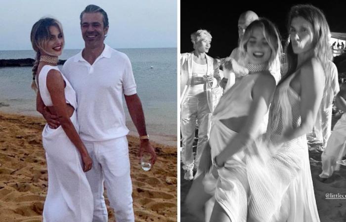 Cristina Marino et Luca Argentero magnifiques en total blanc au mariage de leur ami, avec eux il y a aussi Elisabetta Canalis: regardez – Gossip.it