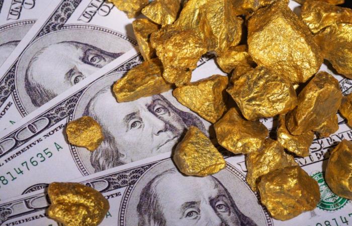 la combinaison de l’or et du dollar