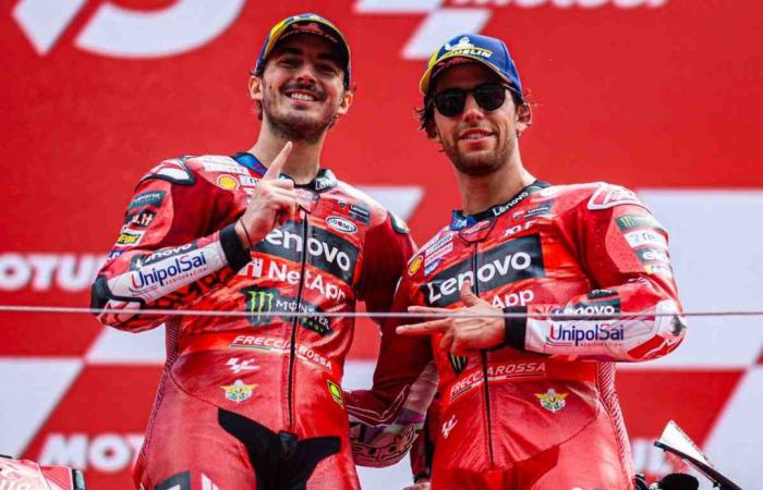 Incroyable Ducati, la révélation de Bagnaia en direct à la télévision est passionnante : les fans ravis