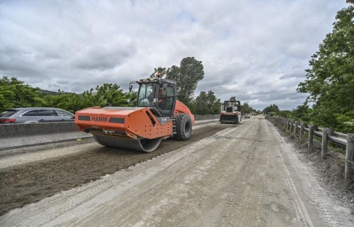 Pérouse-Bettolle, nouvel asphalte drainant arrive: travaux de nuit jusqu’au 12