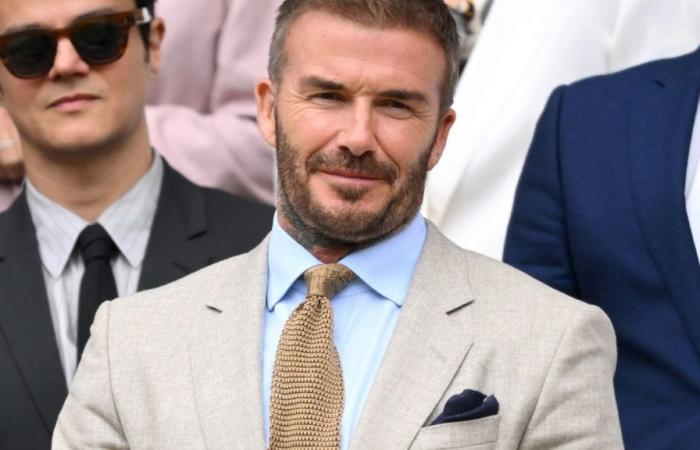 David Beckham a inauguré Wimbledon avec un look en pleine ambiance estivale