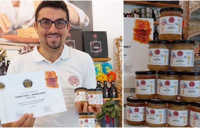 Famille Jesi / Fabrizi, médaille d’or pour le miel Armonia aux London Honey Awards