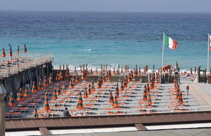 Le mauvais temps frappe le tourisme balnéaire en Ligurie et dans la région de Savone : -60% en juin