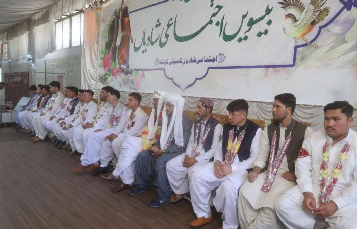 Mariage de masse à Quetta dans la communauté Hazara