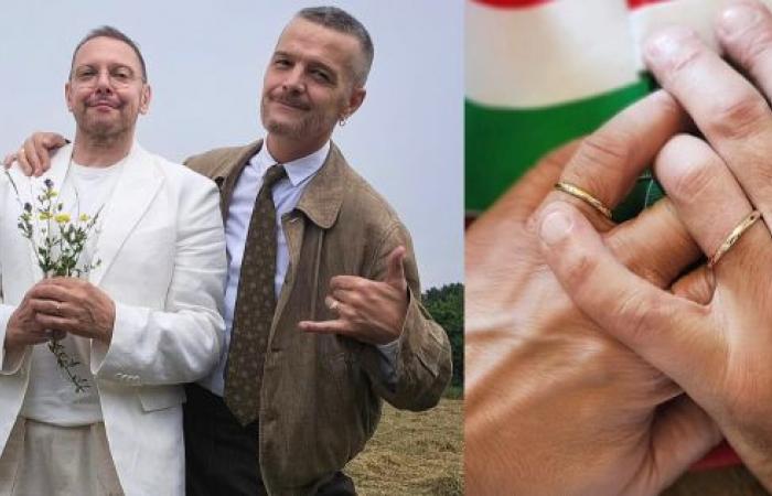 « Tonio Cartonio » épouse son partenaire Roberto Nozza