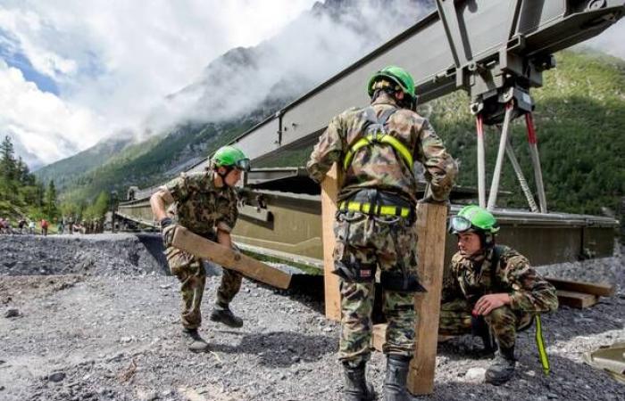 L’armée suisse construira un pont de secours dans la Vallemaggia
