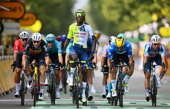 Tour de France 2024, Girmay remporte la 3ème étape, Carapaz nouveau maillot jaune