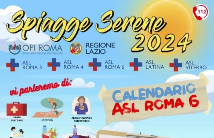 Serene Beaches 2024, Lac Albano, à Castel Gandolfo, participe également à l’ASL Roma 6